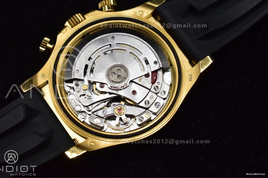 Oysterflex AllSeason Strap V Dial Edition Daytona Black 769 Diamonds SA4130 BTF Best On Rubber 116518 1:1 0205